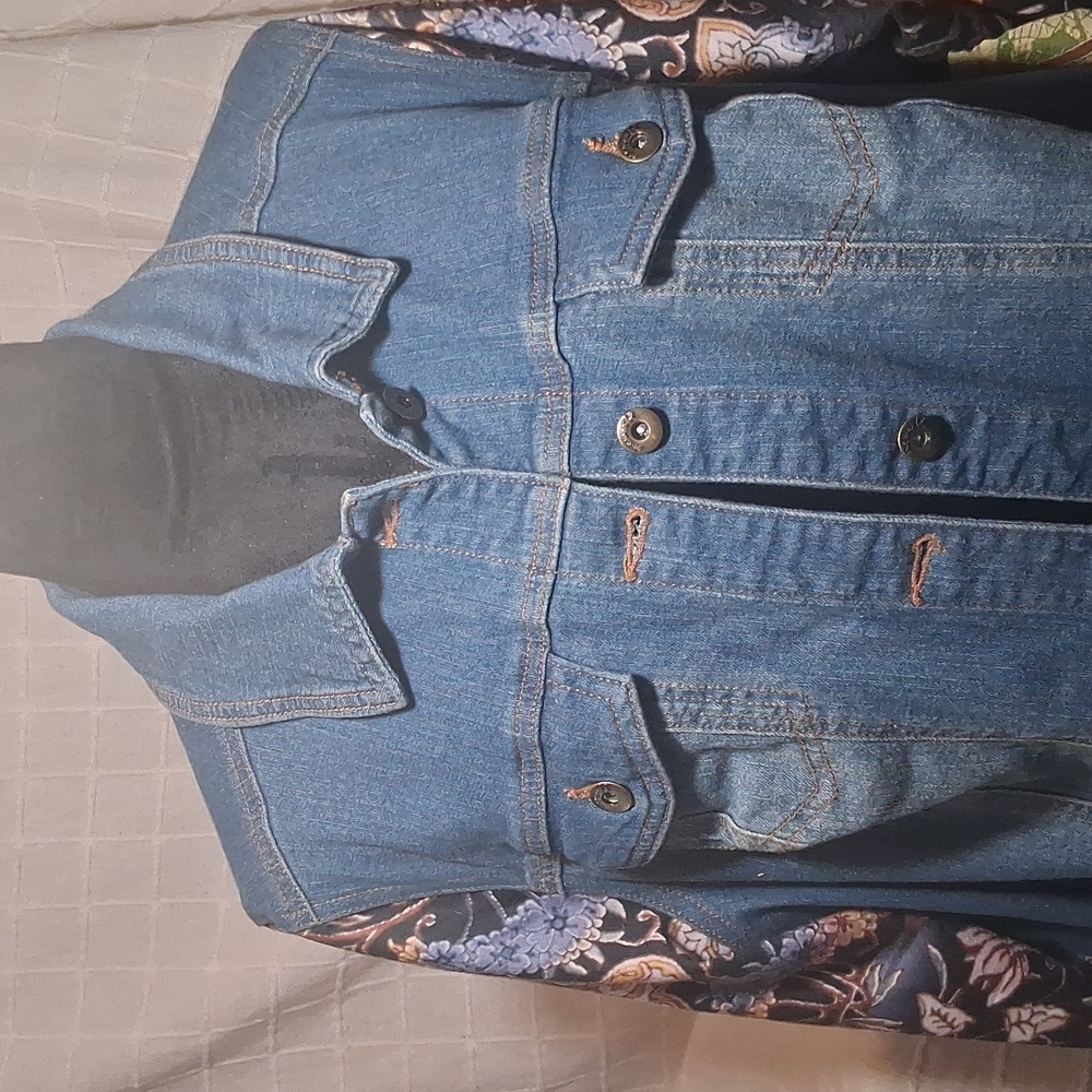 One World NWT Denim Jacket 2xl - Picture 2 of 5